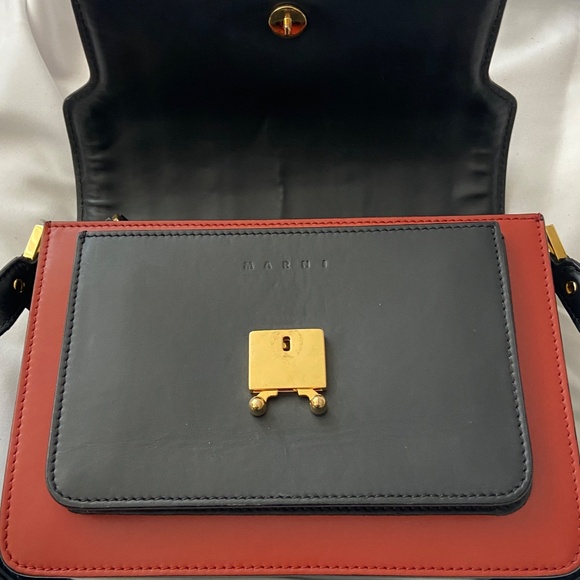 MARNI - Medium Multicolor Trunk Bag - Picture 7 of 11